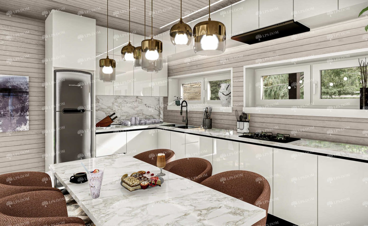 КАРКАСНЫЙ ДОМ ЛУНД фото интерьера 5