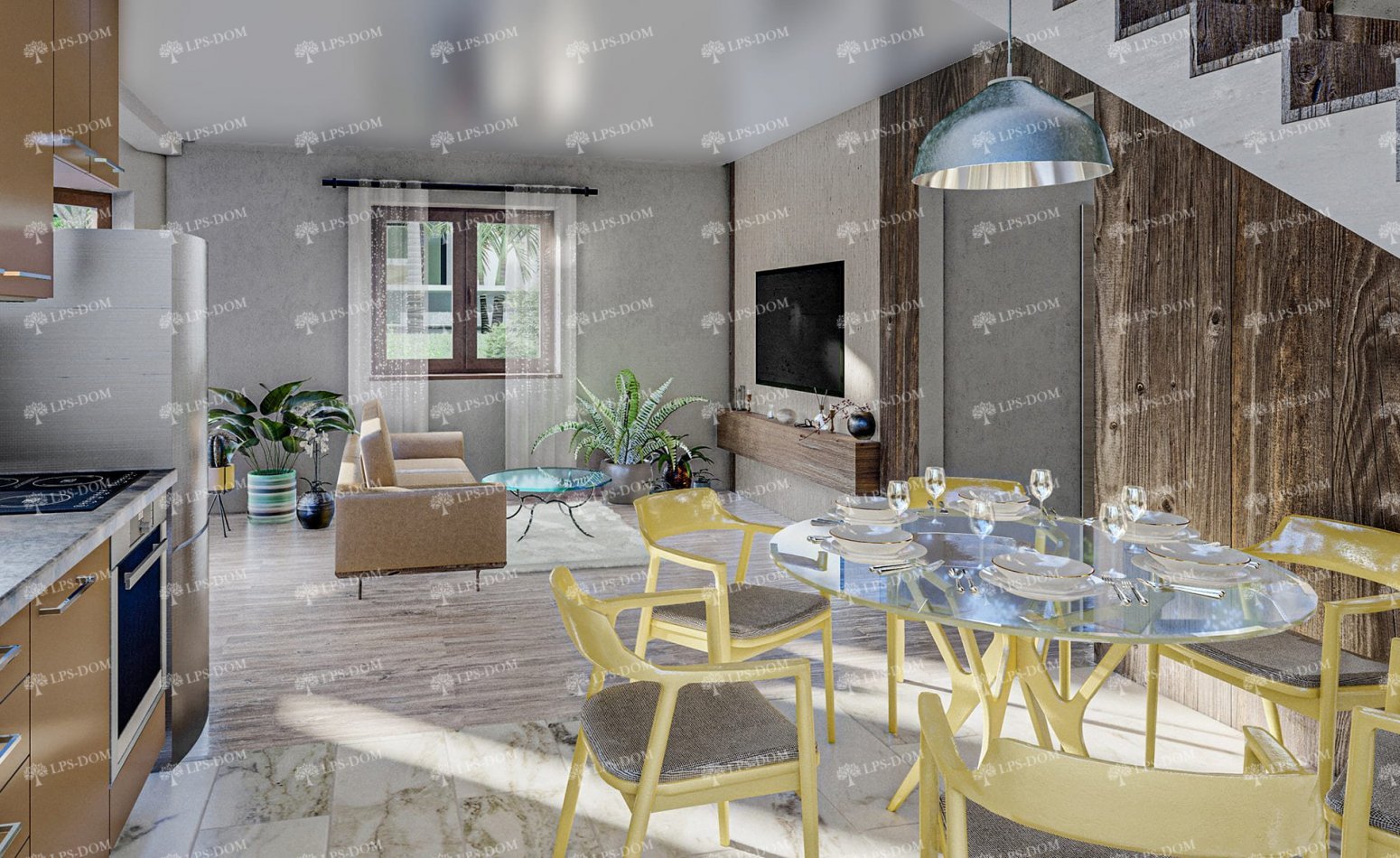 КАРКАСНЫЙ ДОМ ЕРМАК фото интерьера 4