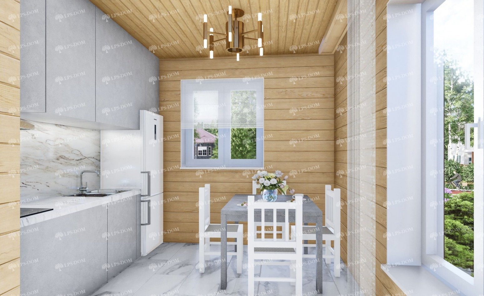 КАРКАСНЫЙ ДОМ АМАГАСАКИ фото интерьера 6