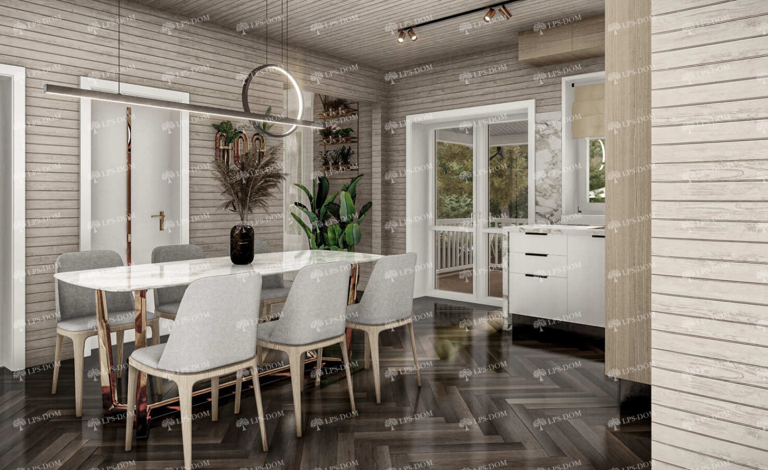 КАРКАСНЫЙ ДОМ НАРА фото интерьера 15