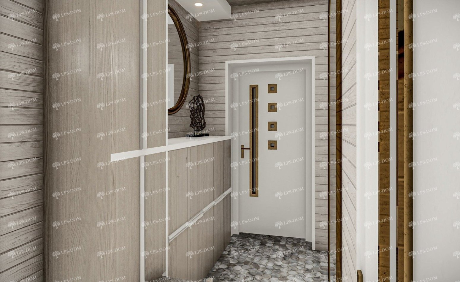 КАРКАСНЫЙ ДОМ ТРЕНТО фото интерьера 14