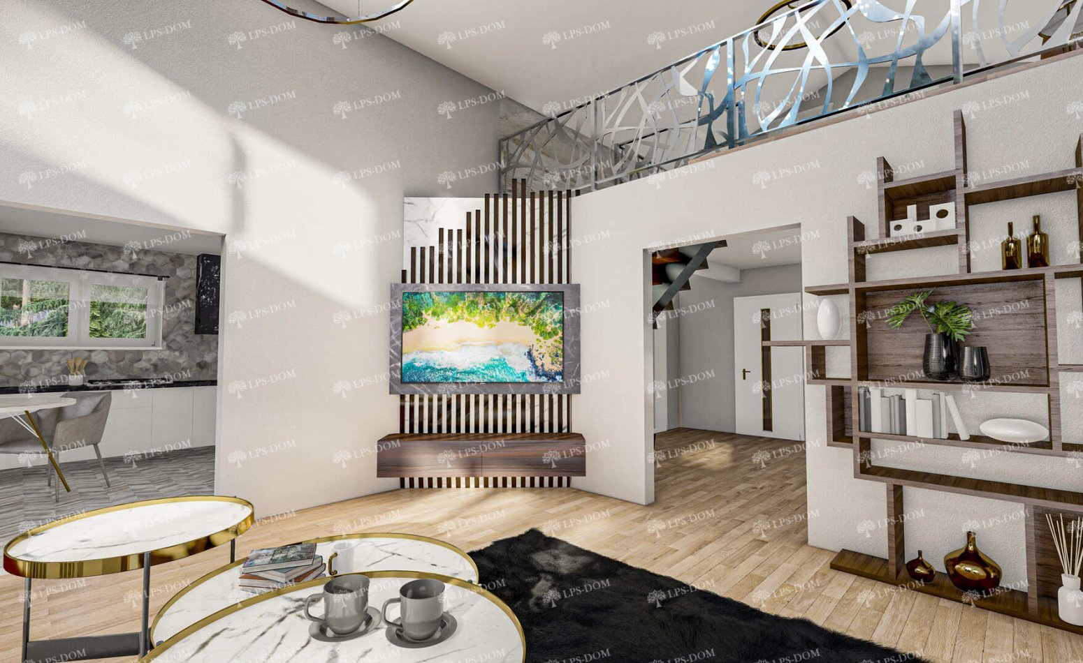 КАРКАСНЫЙ ДОМ НОРИДЖ фото интерьера 5