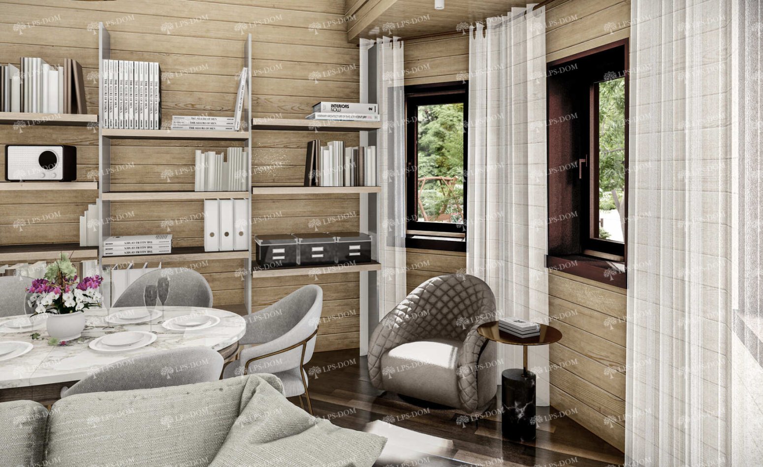 КАРКАСНЫЙ ДОМ ЗАЛЬЦБУРГ фото интерьера 7