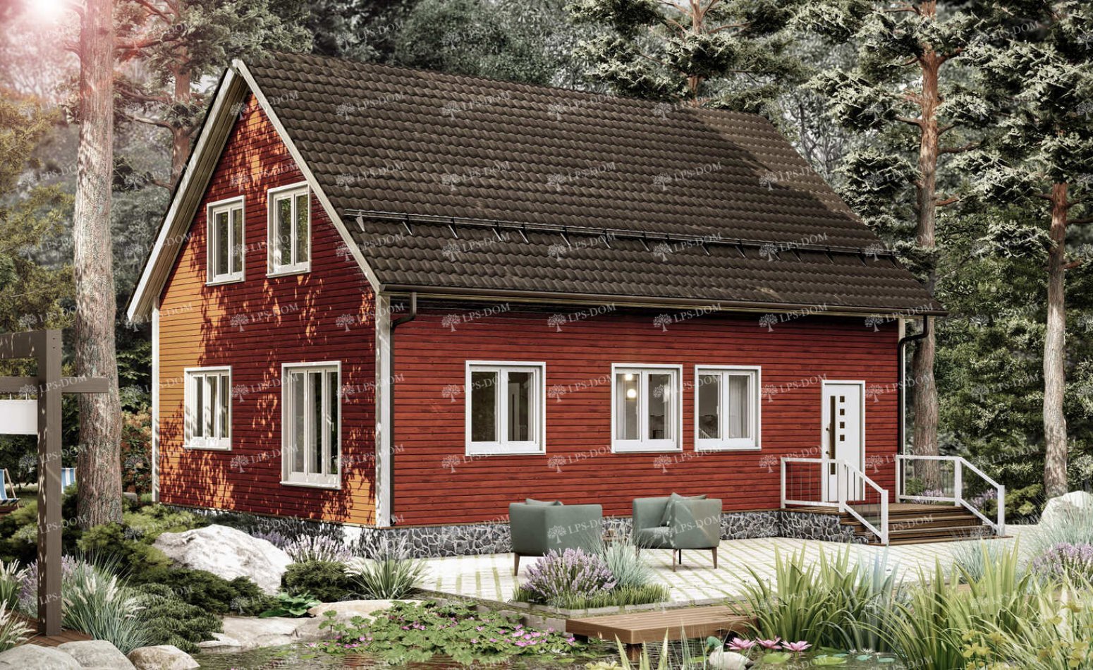 КАРКАСНЫЙ ДОМ НАРБОН фото 17