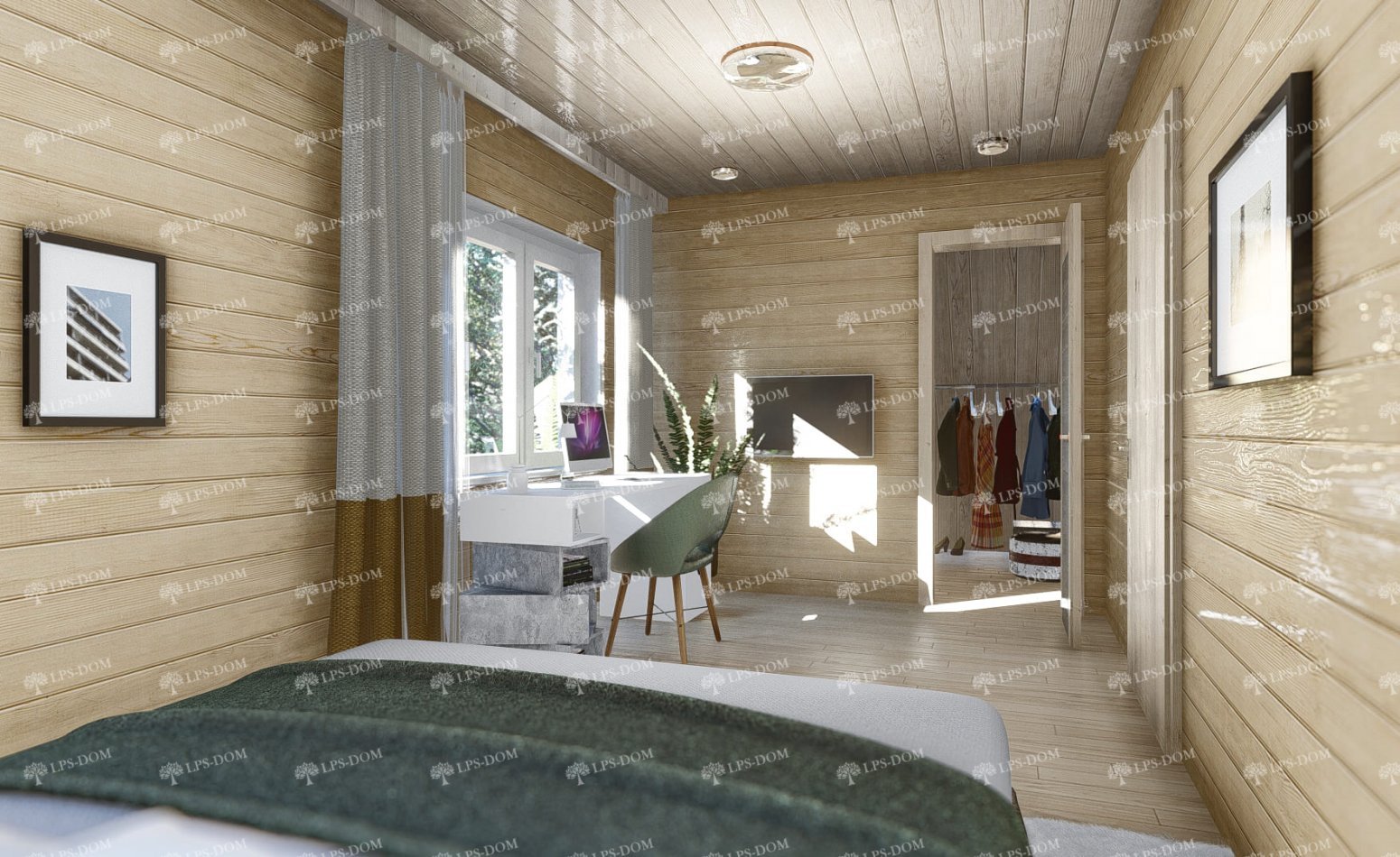 КАРКАСНЫЙ ДОМ РОЛИ фото интерьера 7