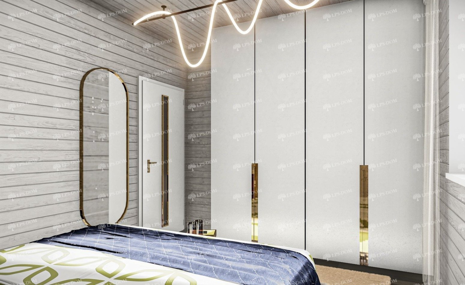 КАРКАСНЫЙ ДОМ АЖЕН фото интерьера 11