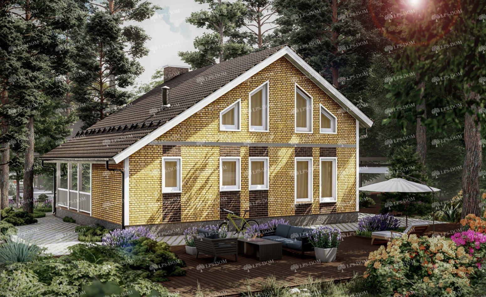 КАРКАСНЫЙ ДОМ МОНТЕРОСА фото 6