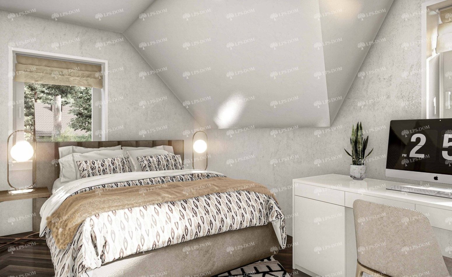 КАРКАСНЫЙ ДОМ ПАРМА фото интерьера 9