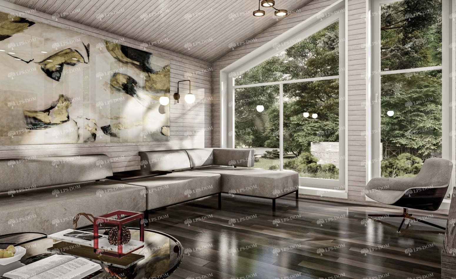 КАРКАСНЫЙ ДОМ БРАГА фото интерьера 8