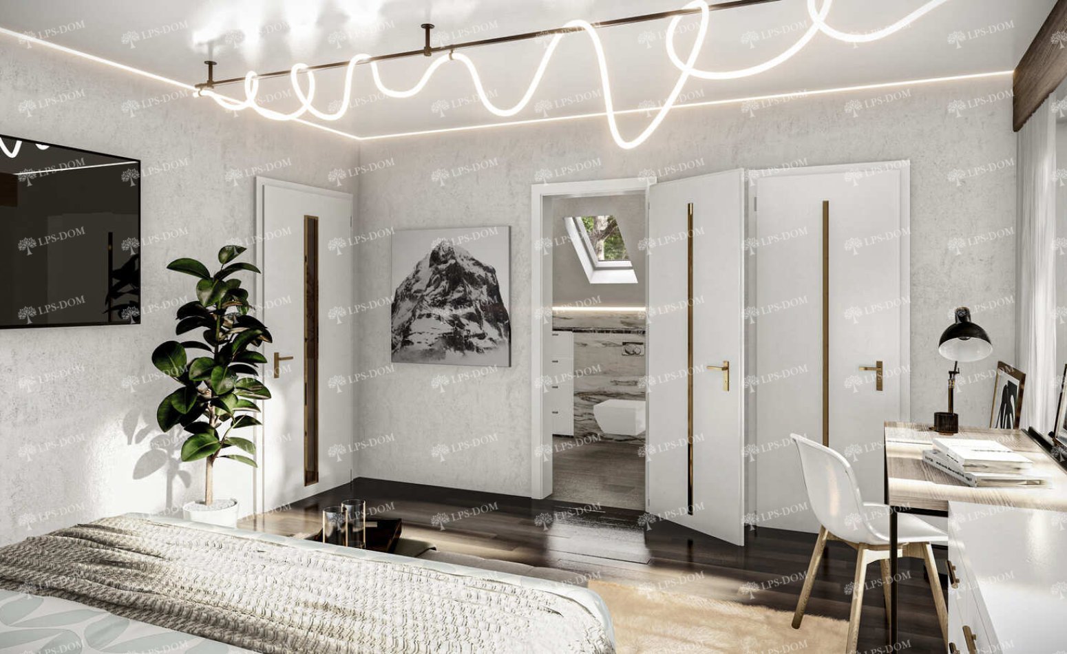 КАРКАСНЫЙ ДОМ БИРКА фото интерьера 14