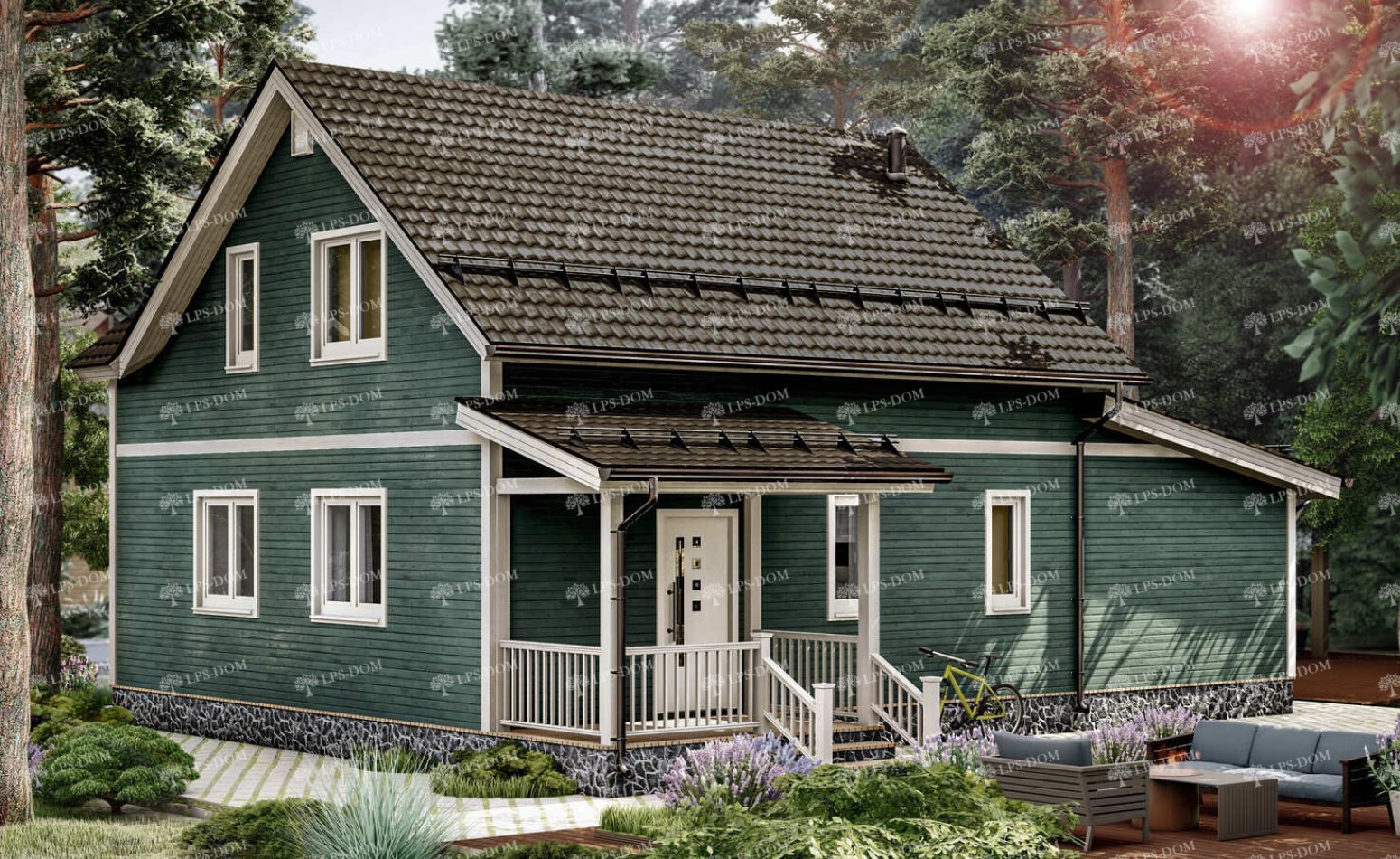 КАРКАСНЫЙ ДОМ НЕПТУН фото 4