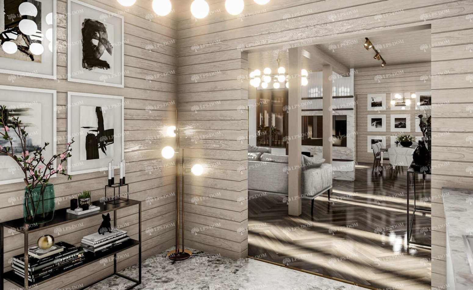 КАРКАСНЫЙ ДОМ ТИБЕТ фото интерьера 5