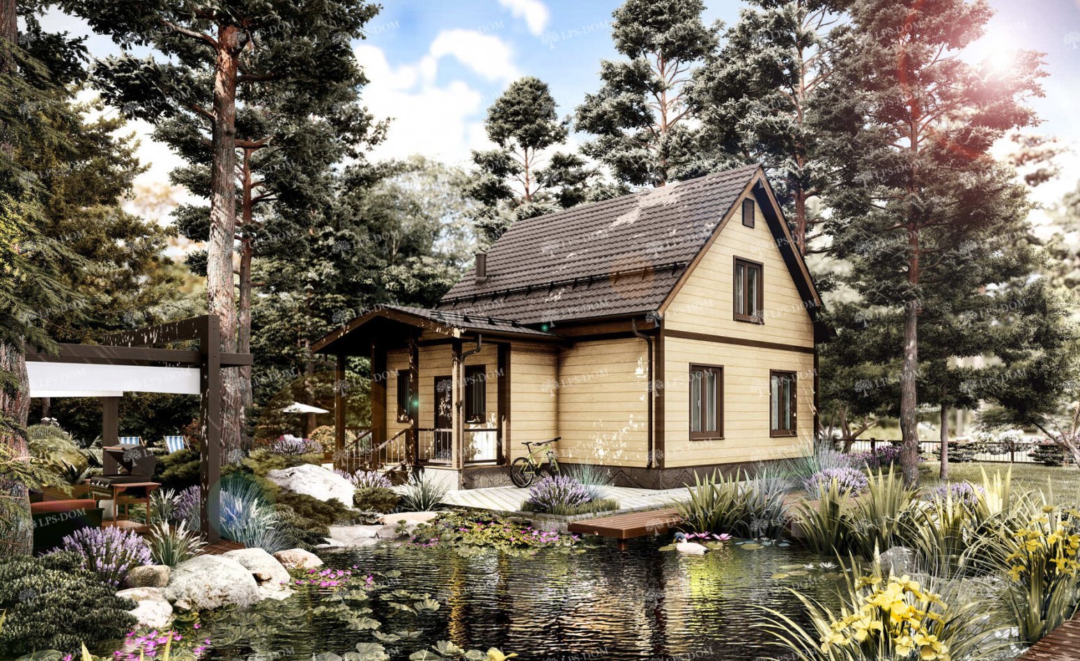 КАРКАСНЫЙ ДОМ ОСТИН фото 4