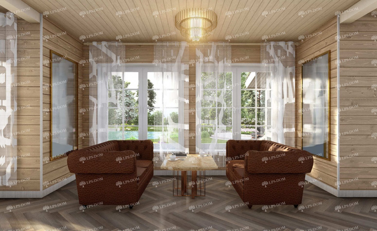 КАРКАСНЫЙ ДОМ АНТОНИ фото интерьера 9