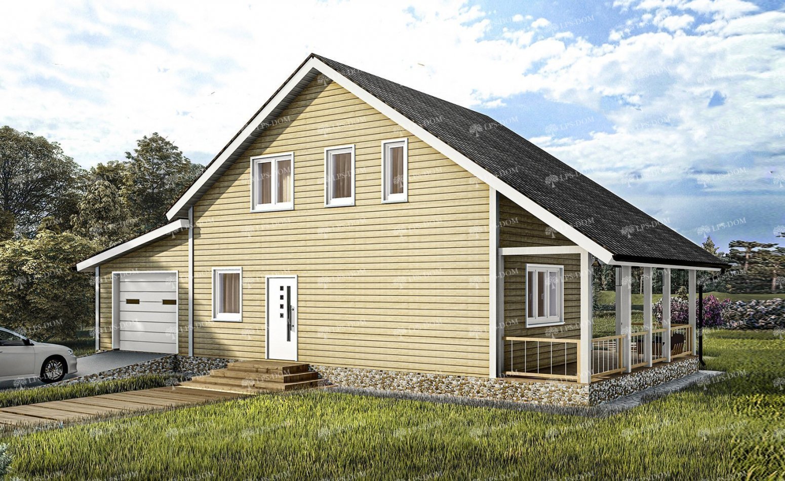 КАРКАСНЫЙ ДОМ ЛАМАНТЕН фото 13