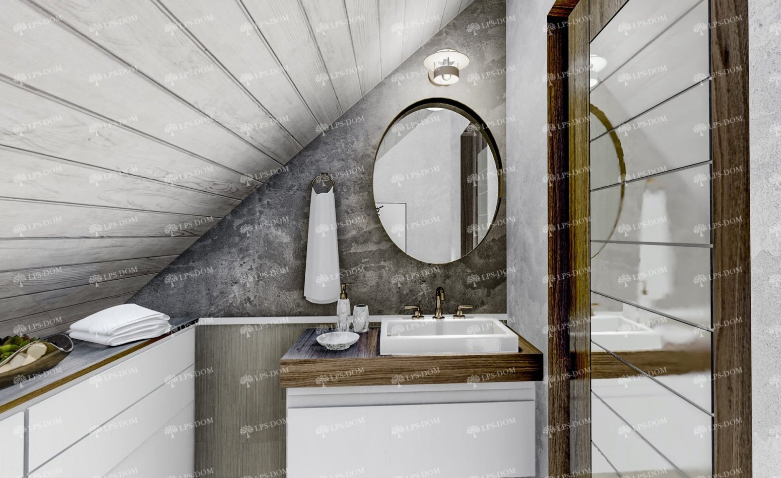 КАРКАСНЫЙ ДОМ АНЖЕ фото интерьера 12