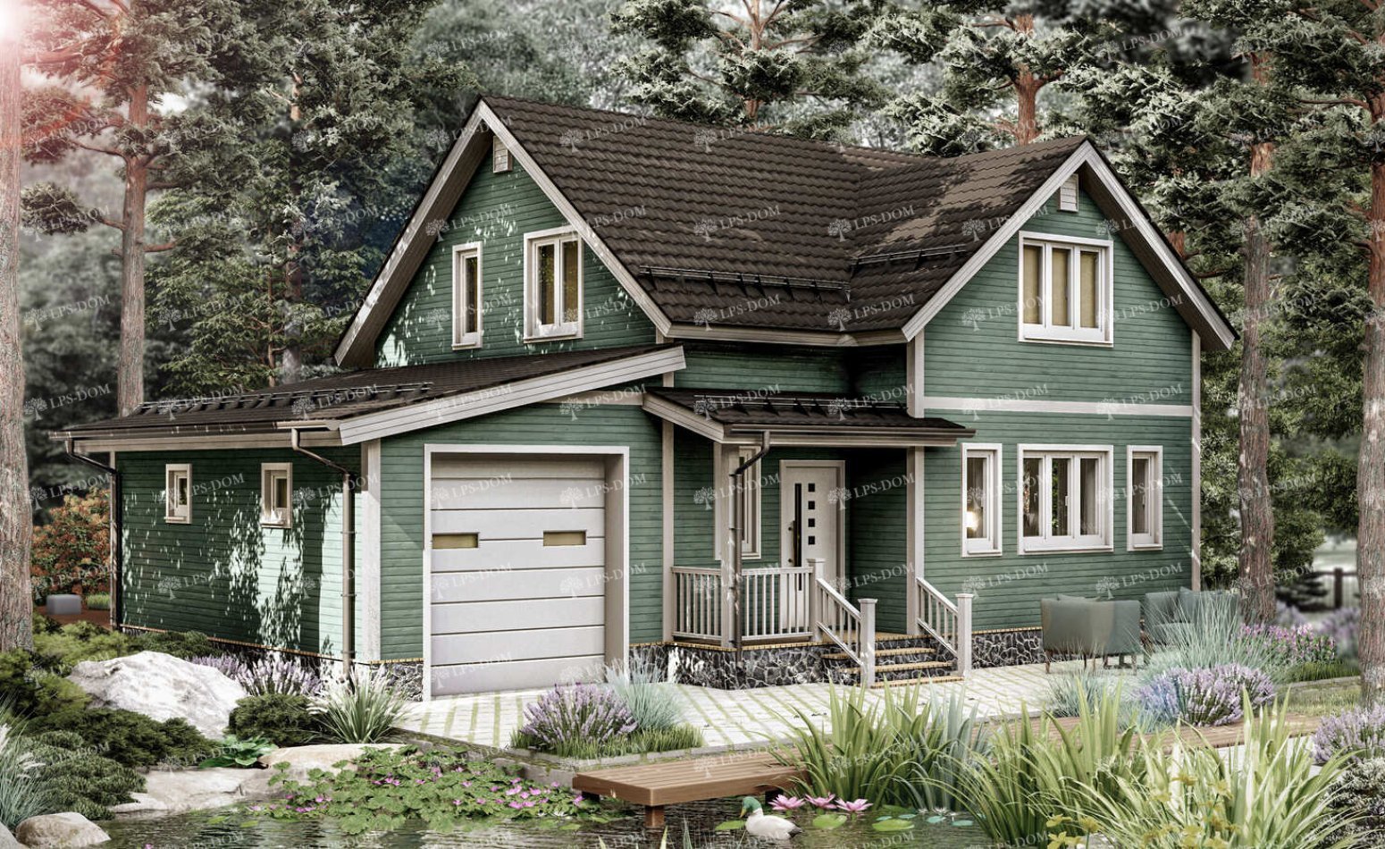 КАРКАСНЫЙ ДОМ НЕПТУН фото 2