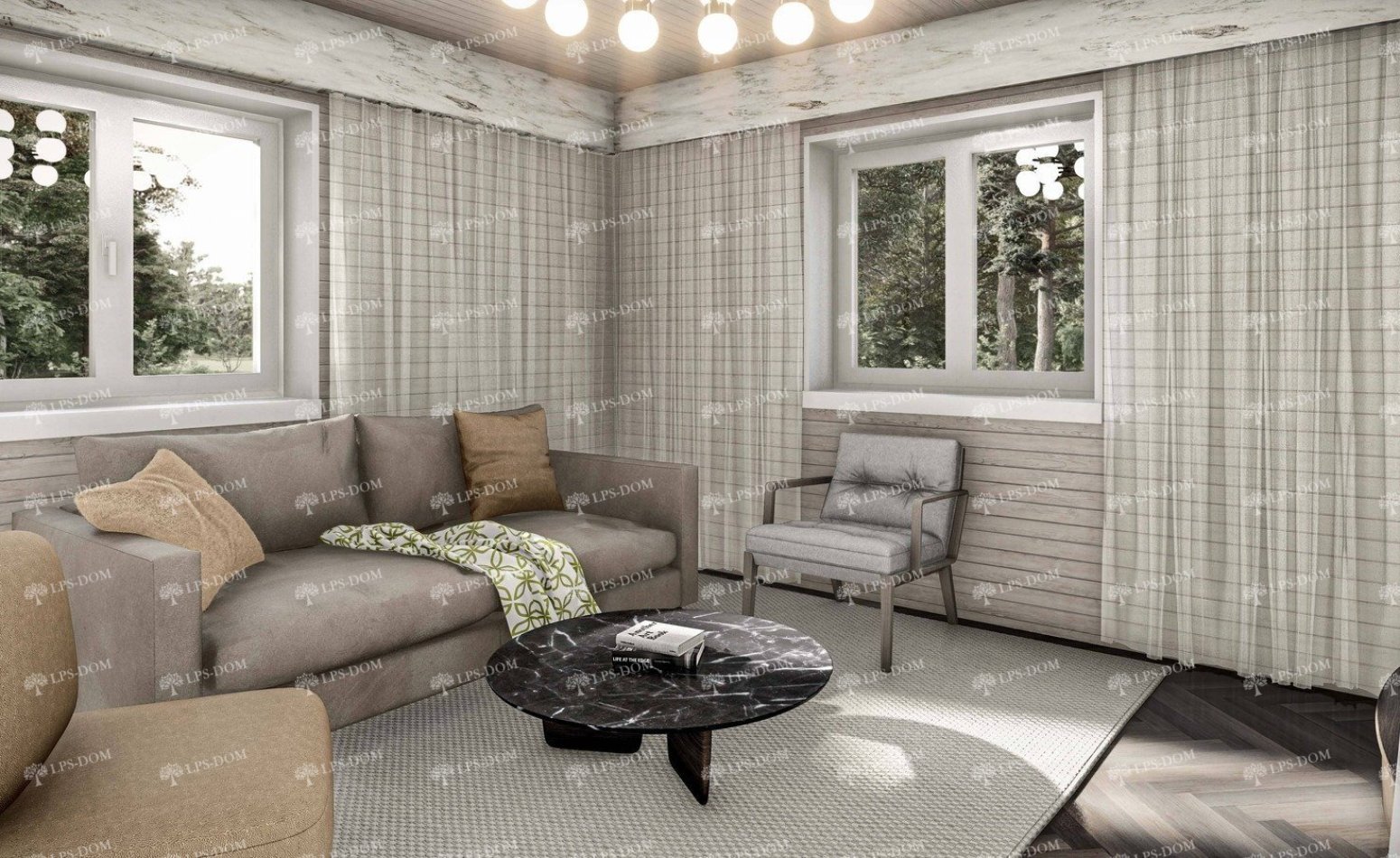 КАРКАСНЫЙ ДОМ ФЛОРЕНЦИЯ фото интерьера 4