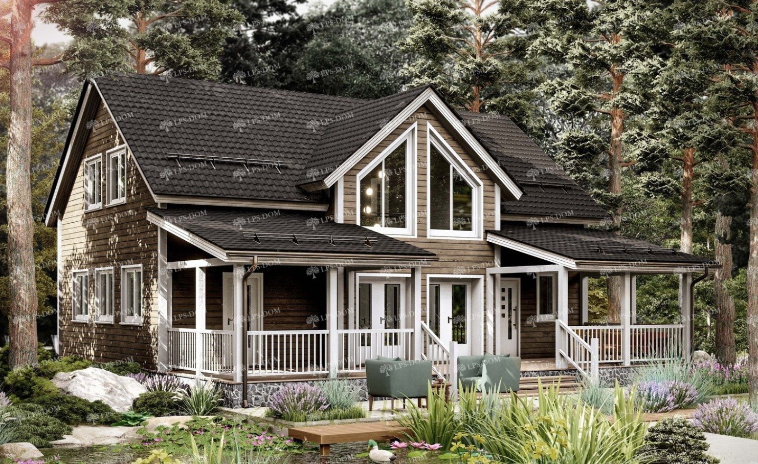 КАРКАСНЫЙ ДОМ ПЕРУДЖА фото 6