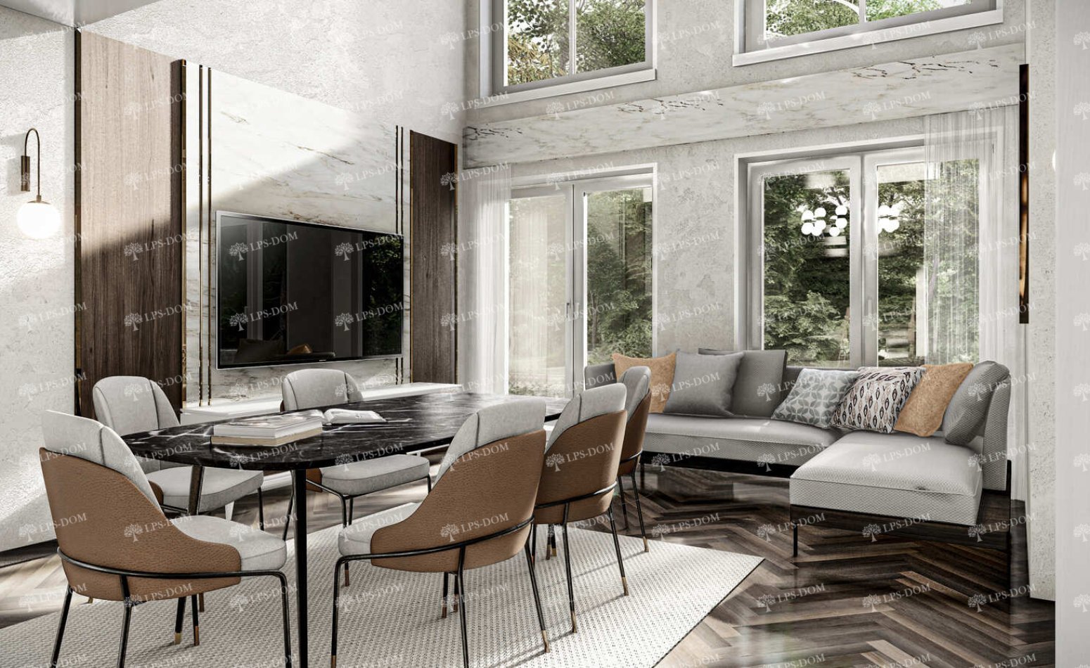 КАРКАСНЫЙ ДОМ КЕМПАР фото интерьера 13