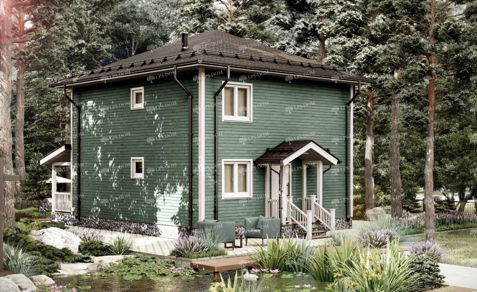 КАРКАСНЫЙ ДОМ БОРДО фото 4