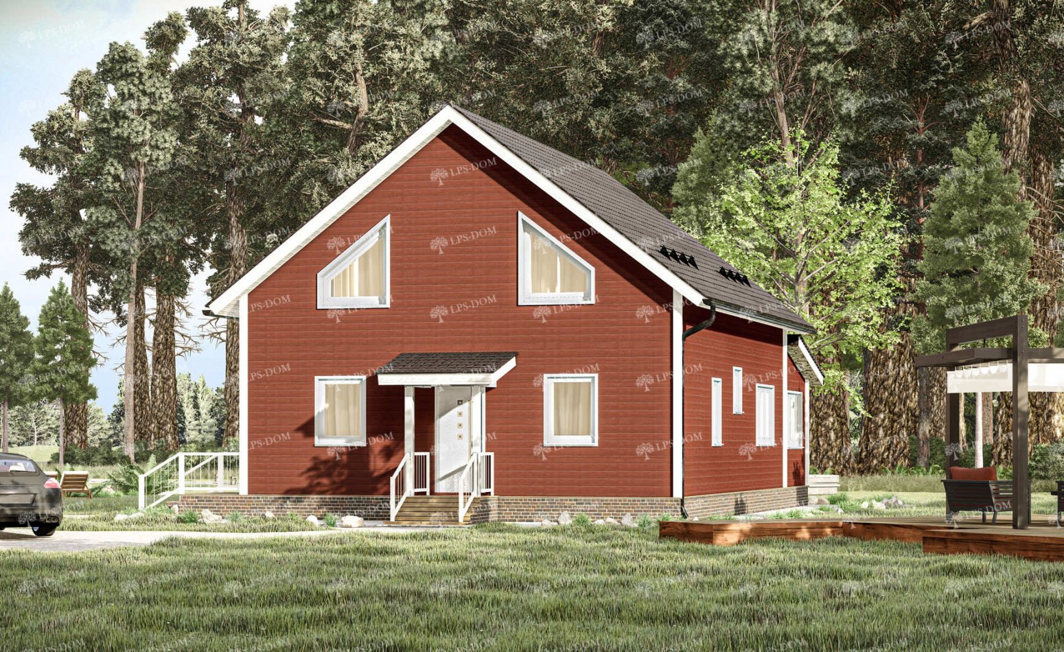 КАРКАСНЫЙ ДОМ ЖЕНВИЛЬЕ фото 10