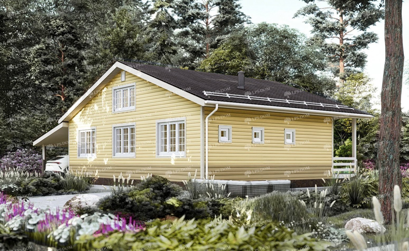 КАРКАСНЫЙ ДОМ МОНС фото 11