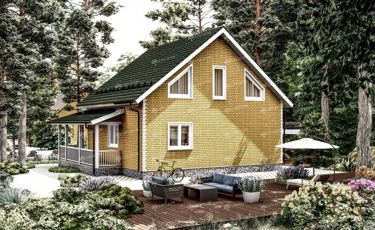 КАРКАСНЫЙ ДОМ АЛЬПИЙСКИЙ фото 9