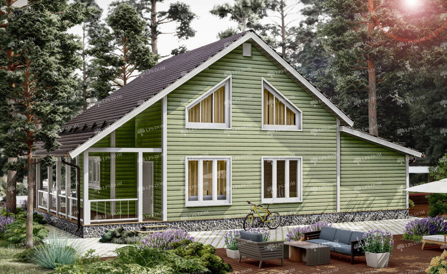 КАРКАСНЫЙ ДОМ ЛАМАНТЕН фото 2