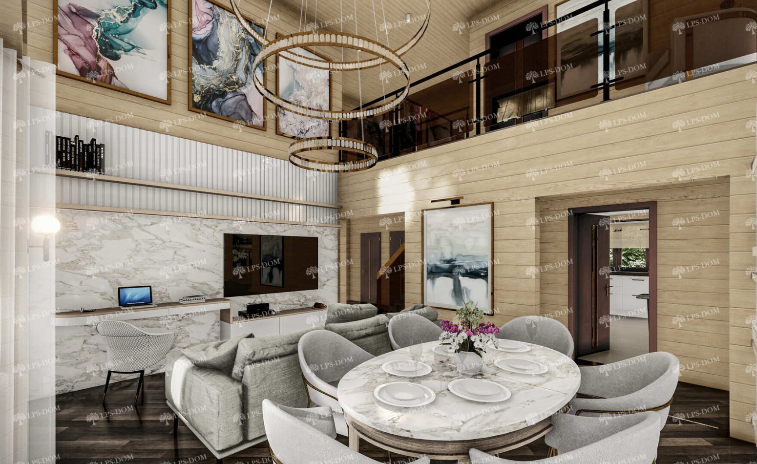 КАРКАСНЫЙ ДОМ ЗАЛЬЦБУРГ фото интерьера 6