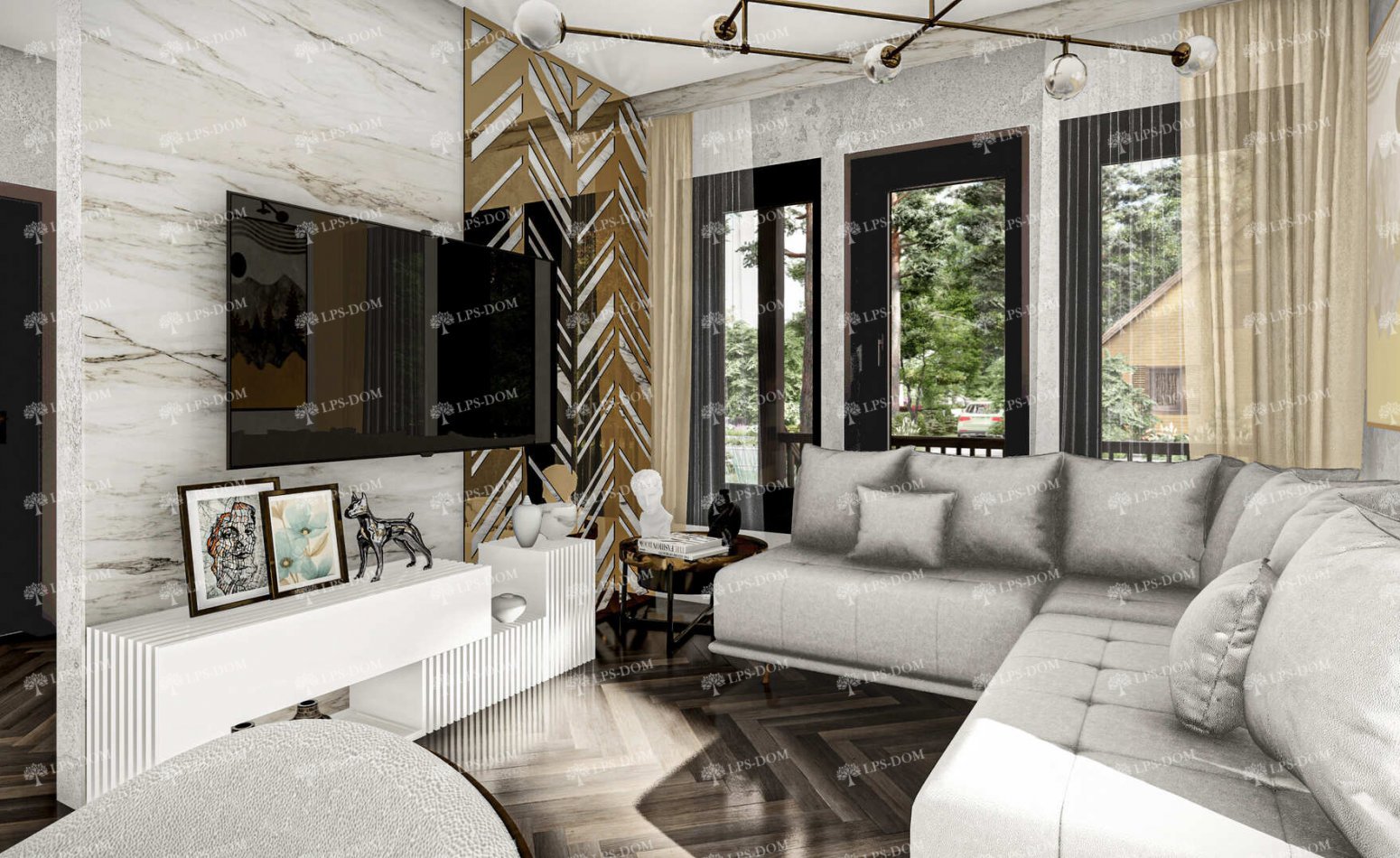 КАРКАСНЫЙ ДОМ БУРГОС фото интерьера 3