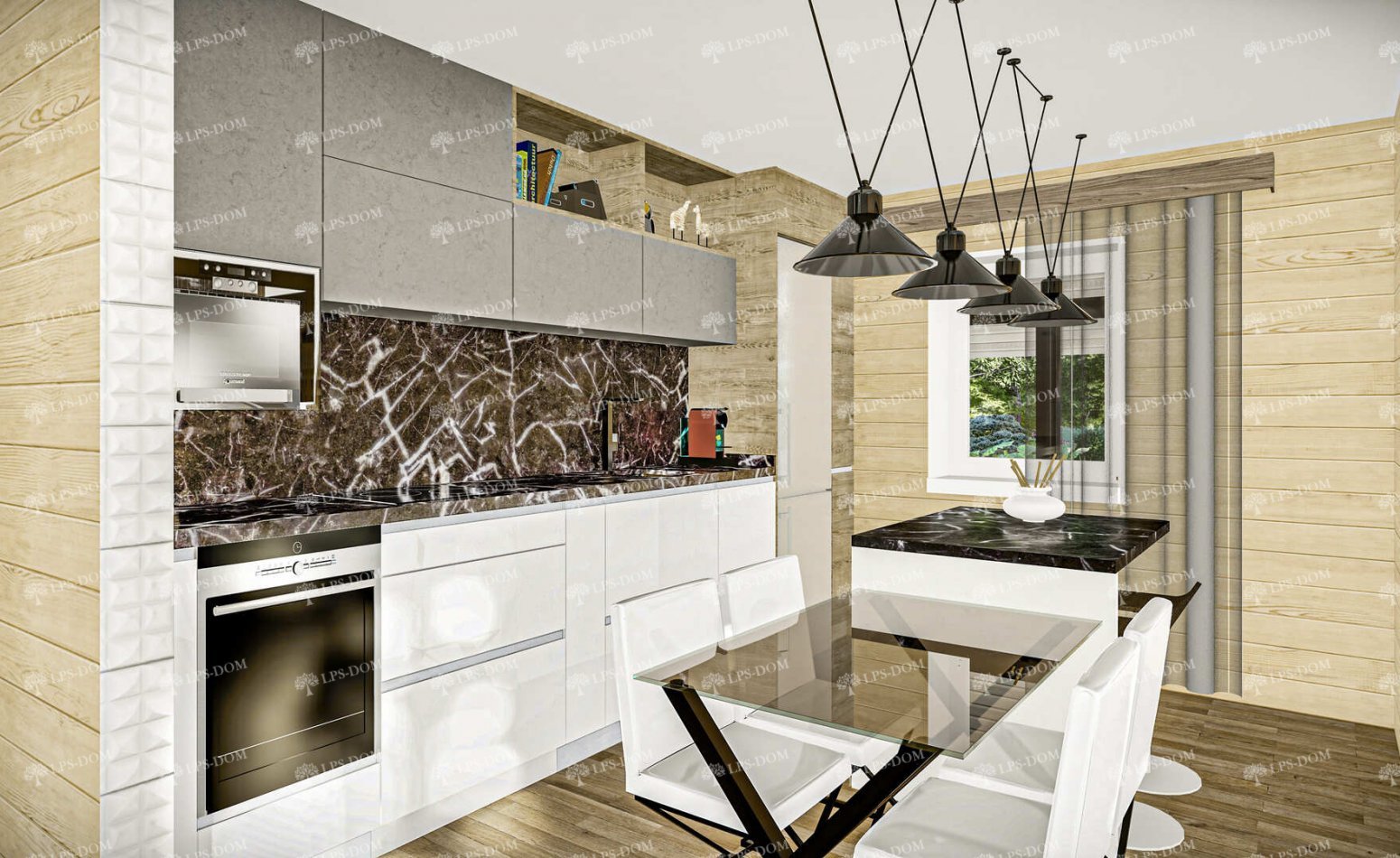 КАРКАСНЫЙ ДОМ ЛАГОС фото интерьера 5