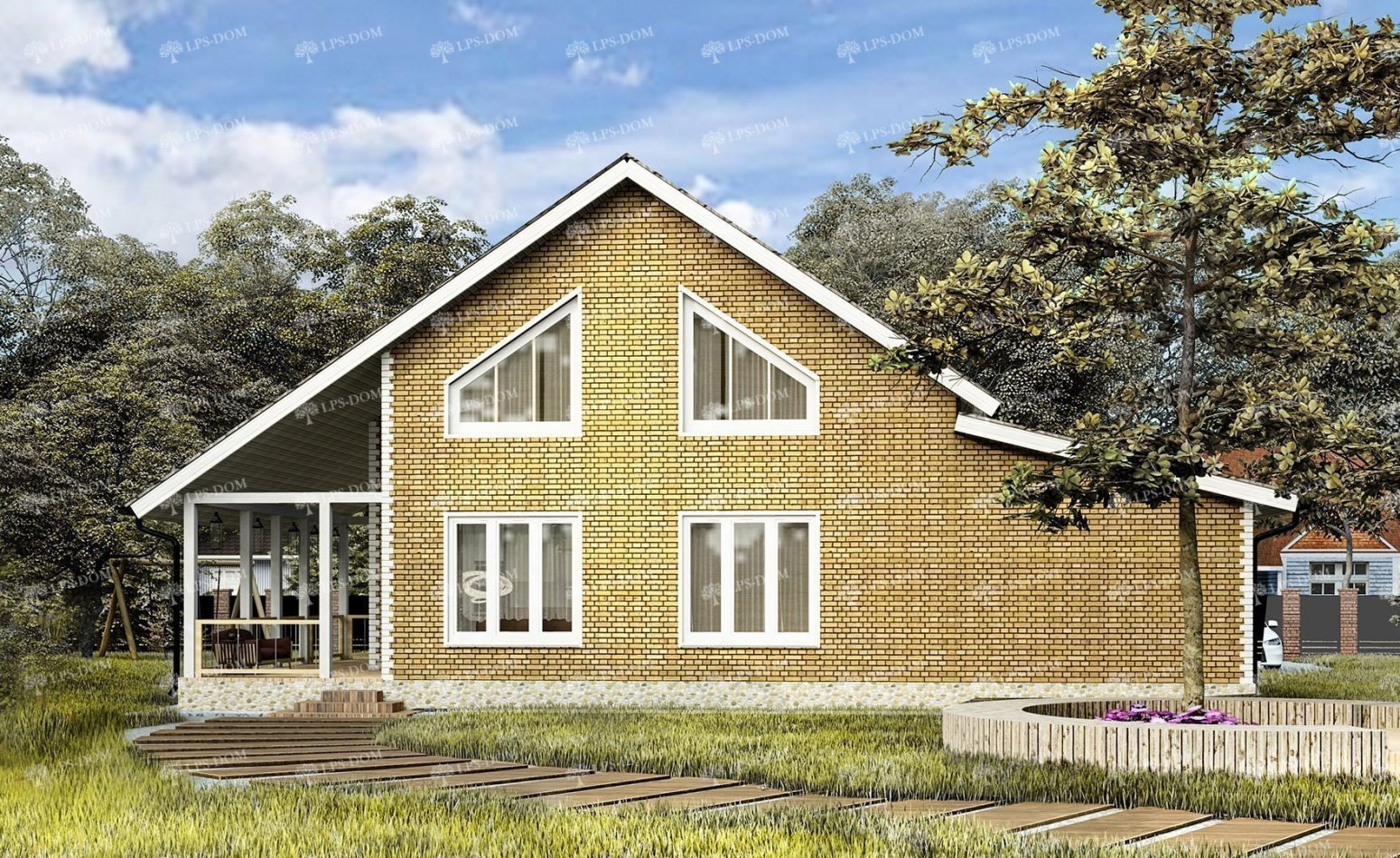 КАРКАСНЫЙ ДОМ ЛАМАНТЕН фото 15