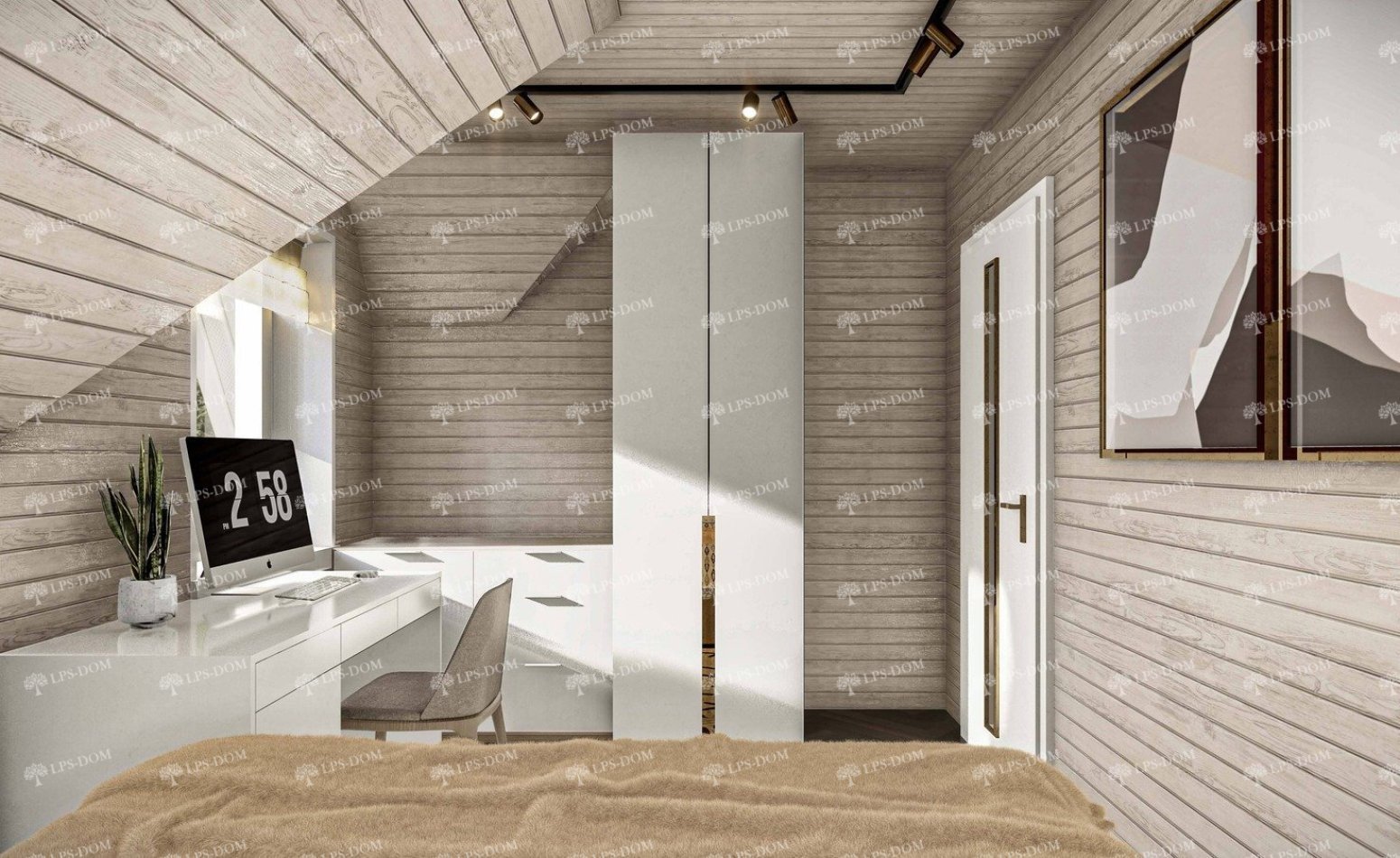 КАРКАСНЫЙ ДОМ ПАРМА фото интерьера 4