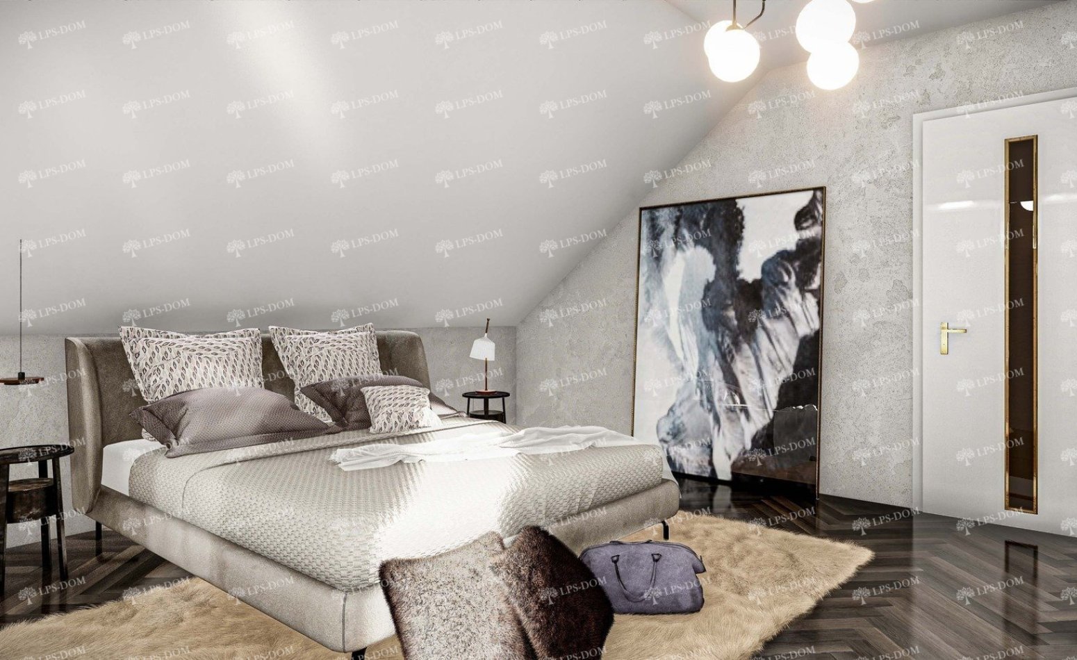 КАРКАСНЫЙ ДОМ НАНСИ фото интерьера 4