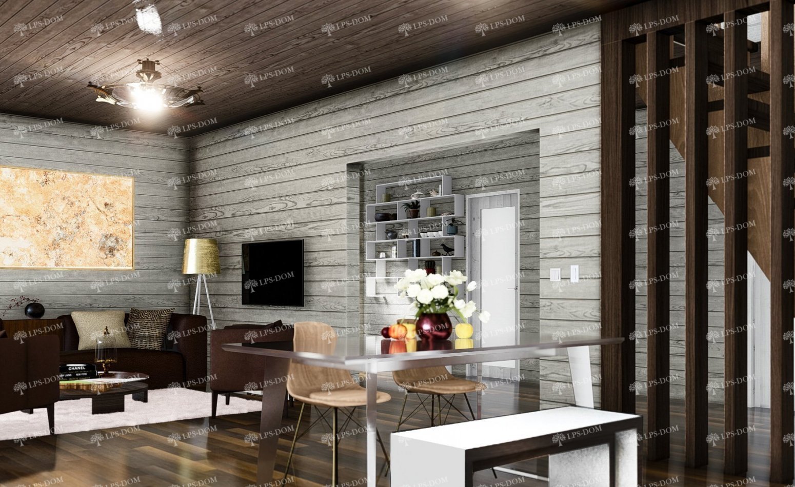 КАРКАСНЫЙ ДОМ БРЕСТ фото интерьера 7