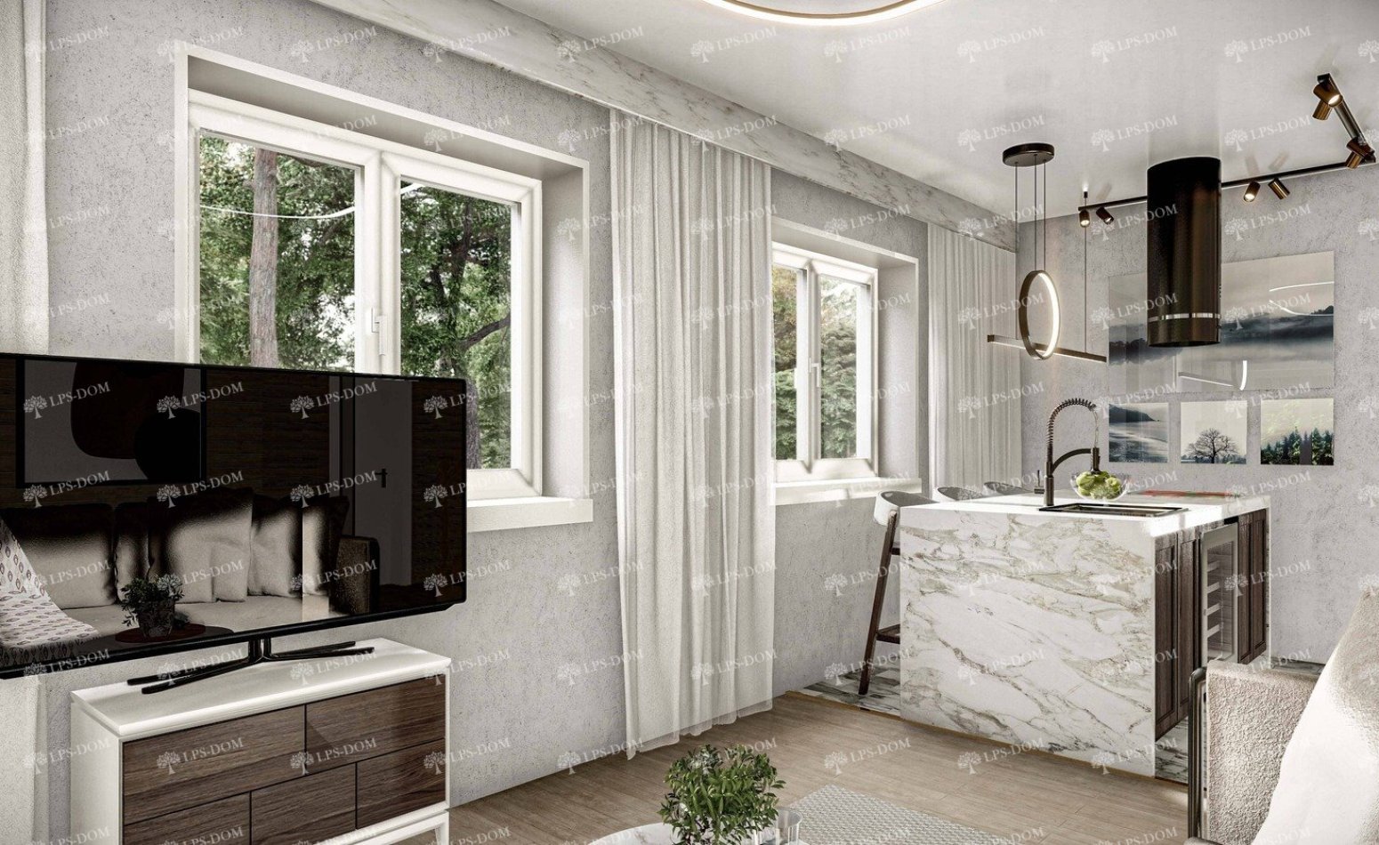 КАРКАСНЫЙ ДОМ ГААГА фото интерьера 8