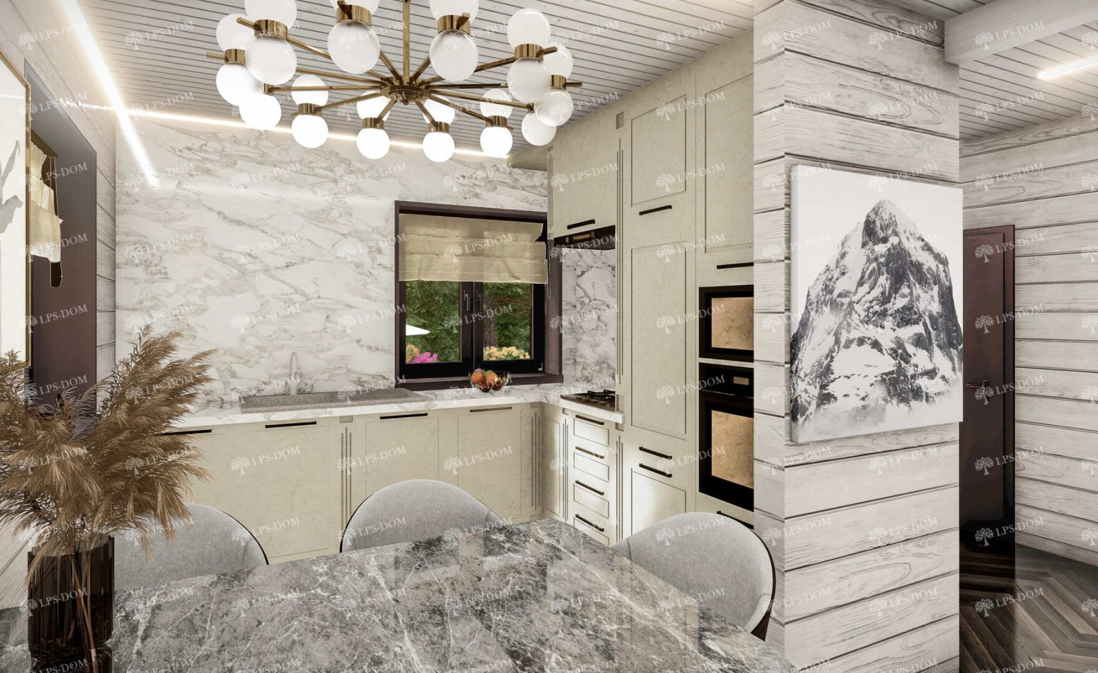 КАРКАСНЫЙ ДОМ БУРГОС фото интерьера 14