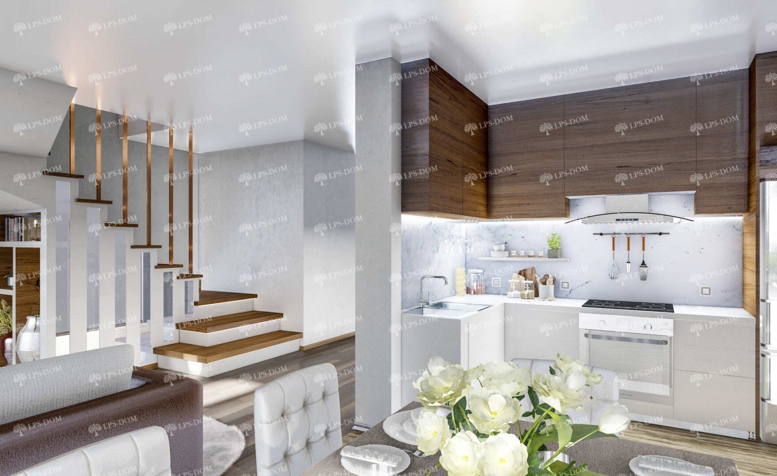 КАРКАСНЫЙ ДОМ НАГАСАКИ фото интерьера 17