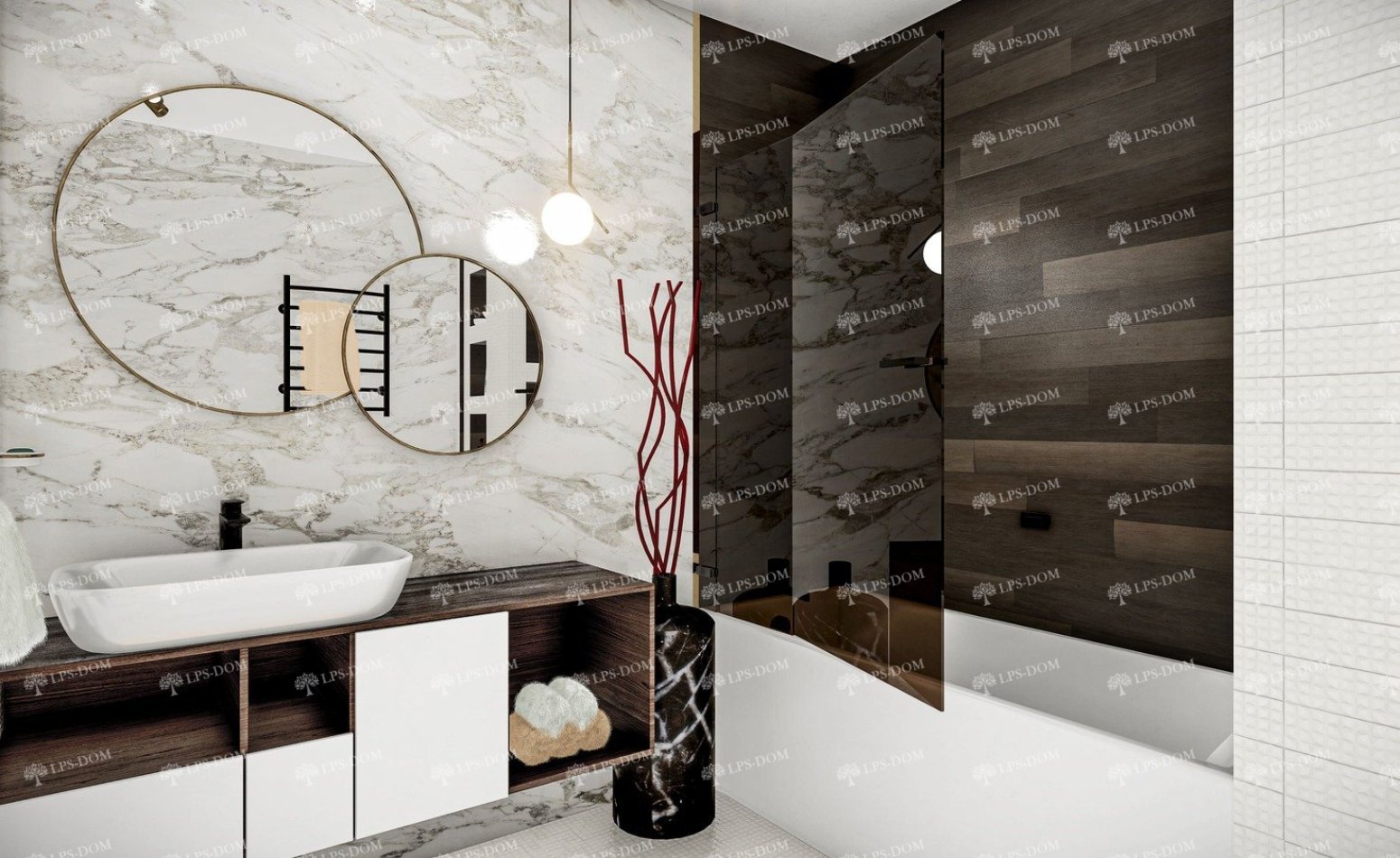 КАРКАСНЫЙ ДОМ АЖЕН фото интерьера 10