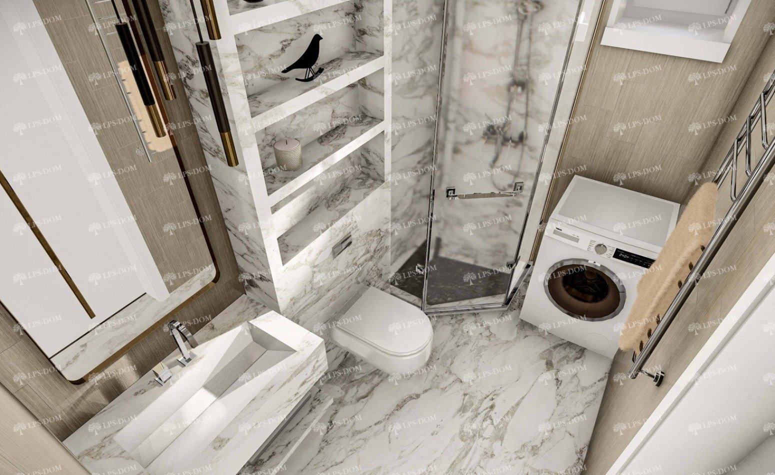 КАРКАСНЫЙ ДОМ ПАРМА фото интерьера 10