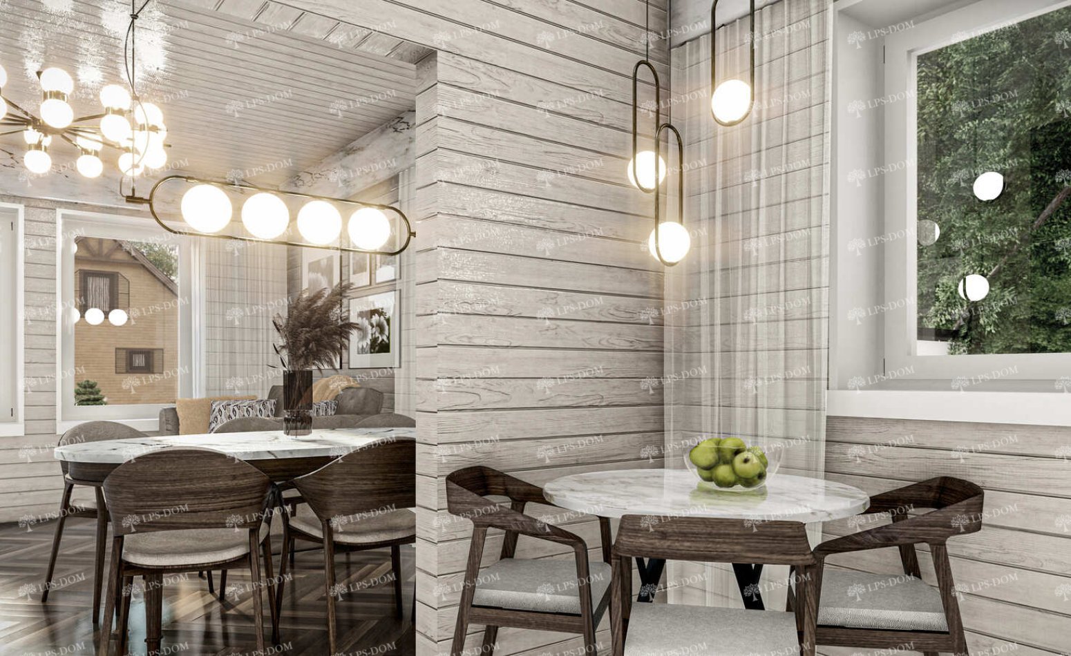 КАРКАСНЫЙ ДОМ КЁЛЬН фото интерьера 12