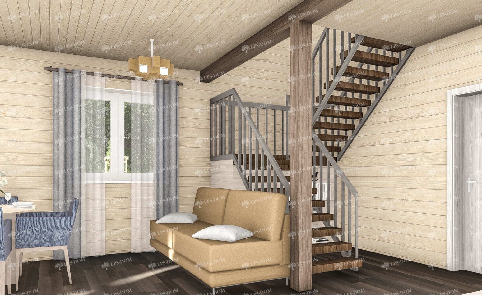 КАРКАСНЫЙ ДОМ БОЛЬЦАНО фото интерьера 5