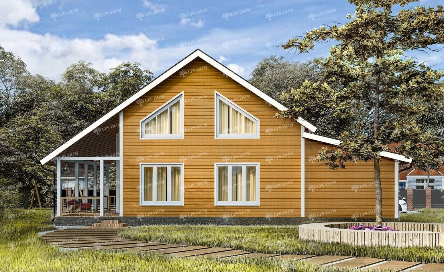 КАРКАСНЫЙ ДОМ ЛАМАНТЕН фото 9