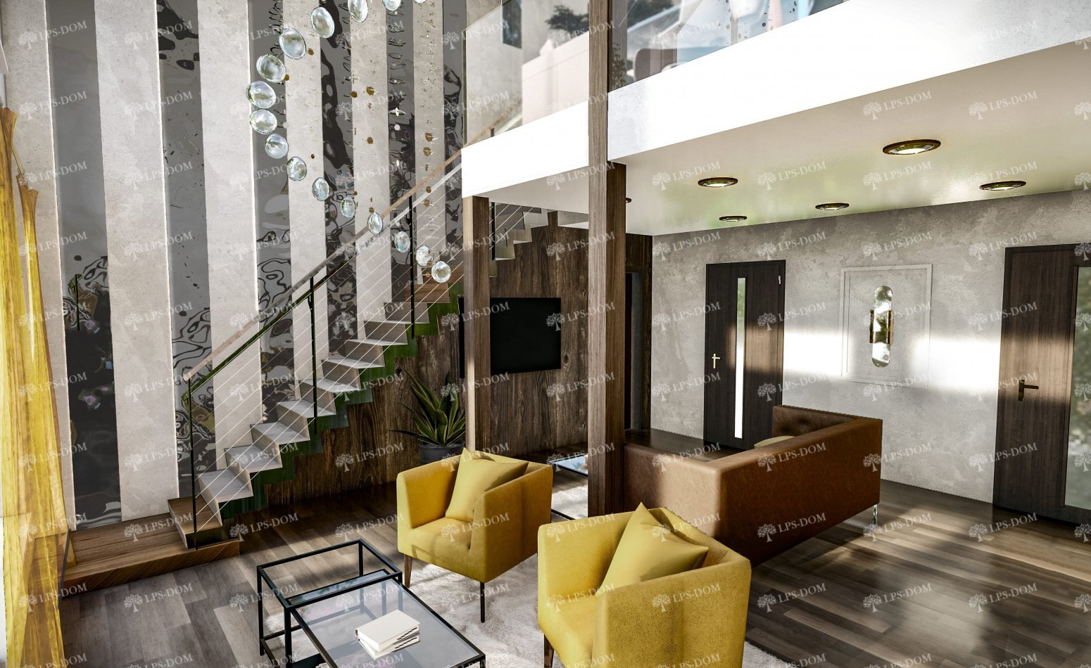 КАРКАСНЫЙ ДОМ МОНПЕЛЬЕ фото интерьера 5