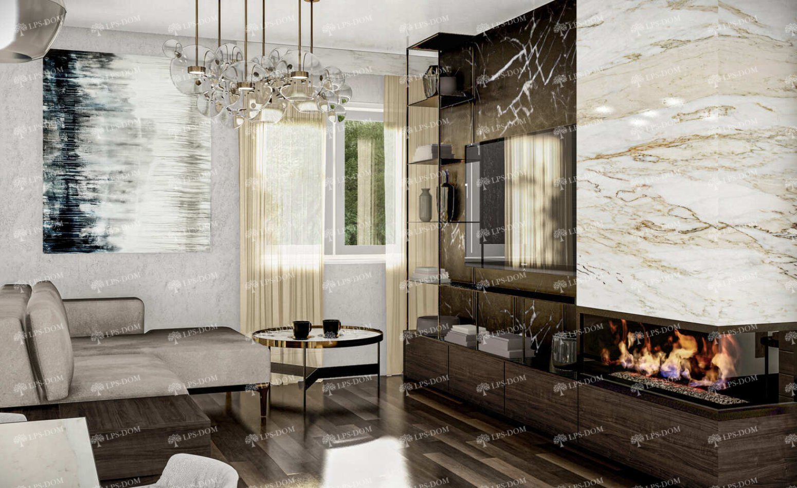 КАРКАСНЫЙ ДОМ НАМСУС фото интерьера 6