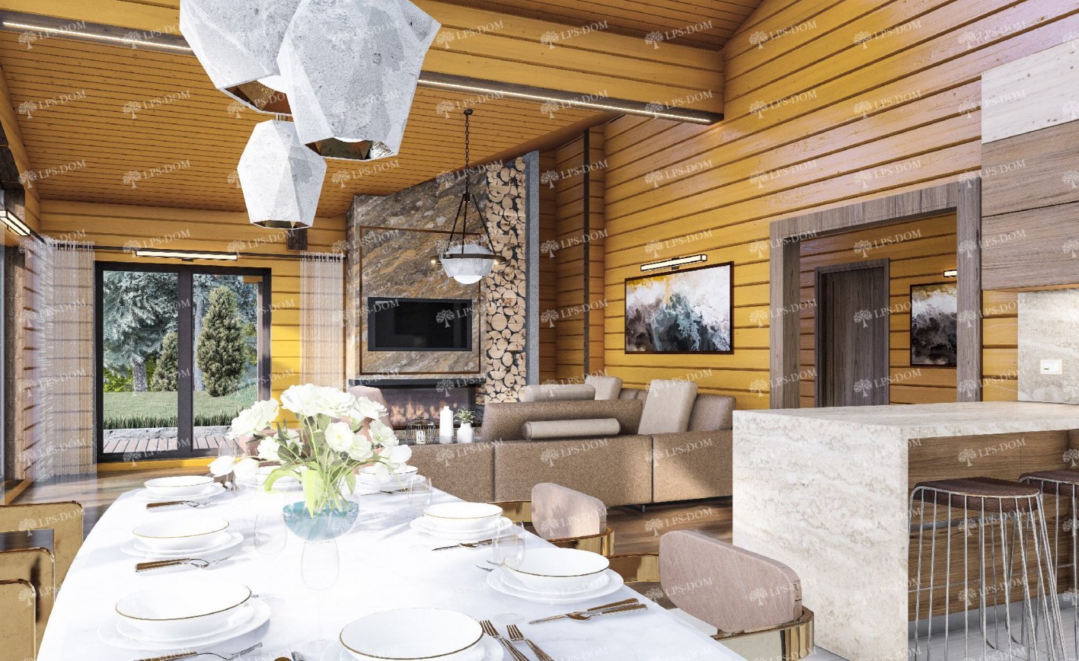 ПРОЕКТ МАДЕЙРА фото интерьера 5