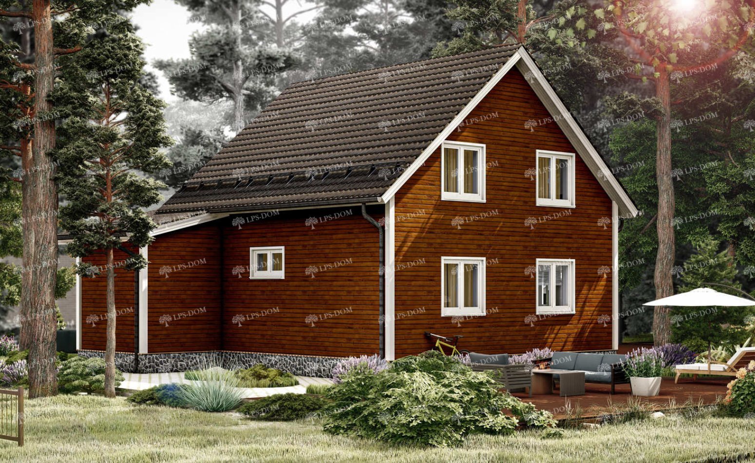 КАРКАСНЫЙ ДОМ БРЕВИК фото 9