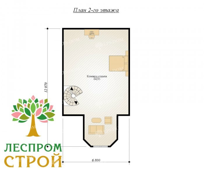 КАРКАСНЫЙ ДОМ ГУЭЛЬФ планировка 2