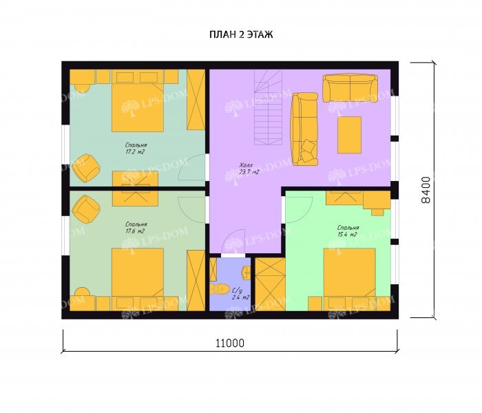 КАРКАСНЫЙ ДОМ БРЕСТ планировка 2